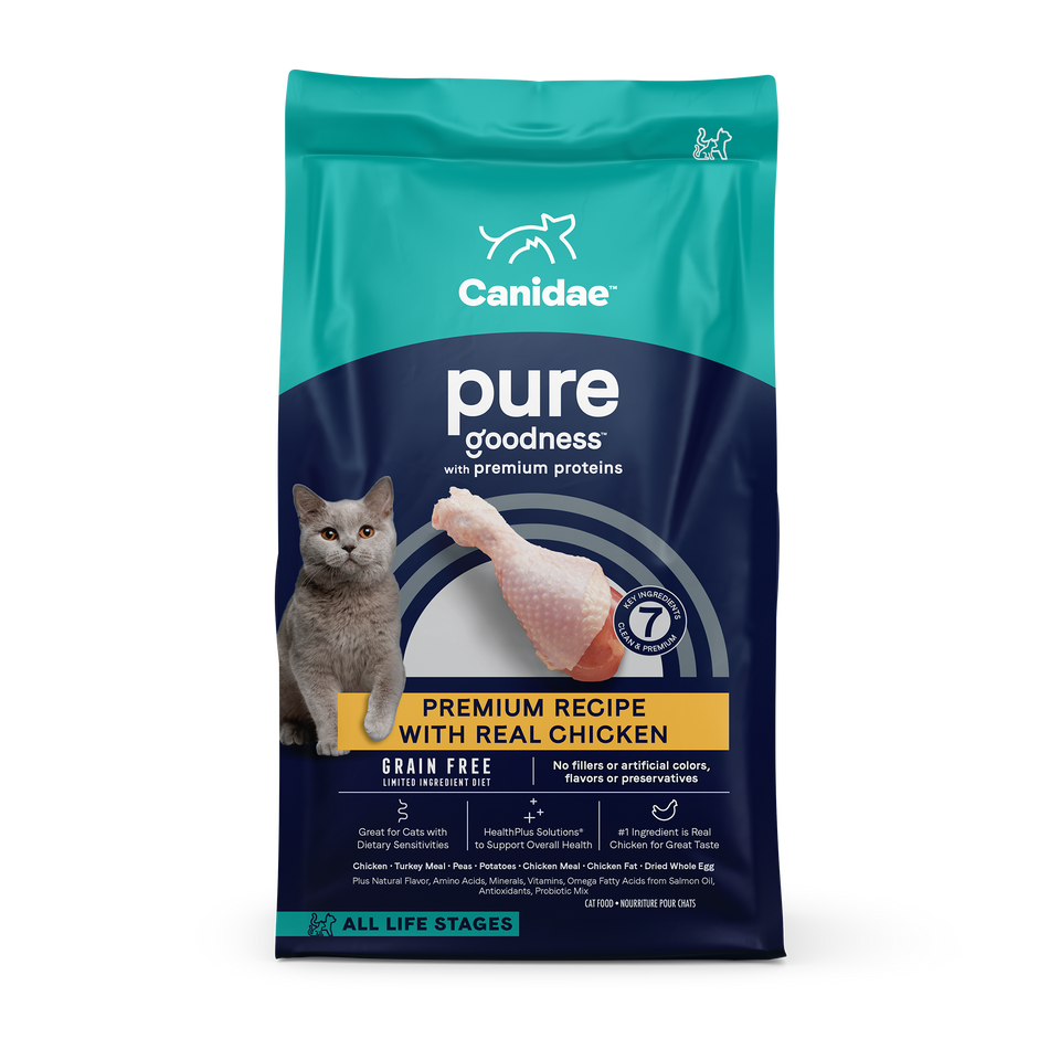 Canidae卡比 Grain Free PURE無穀物貓乾糧系列
