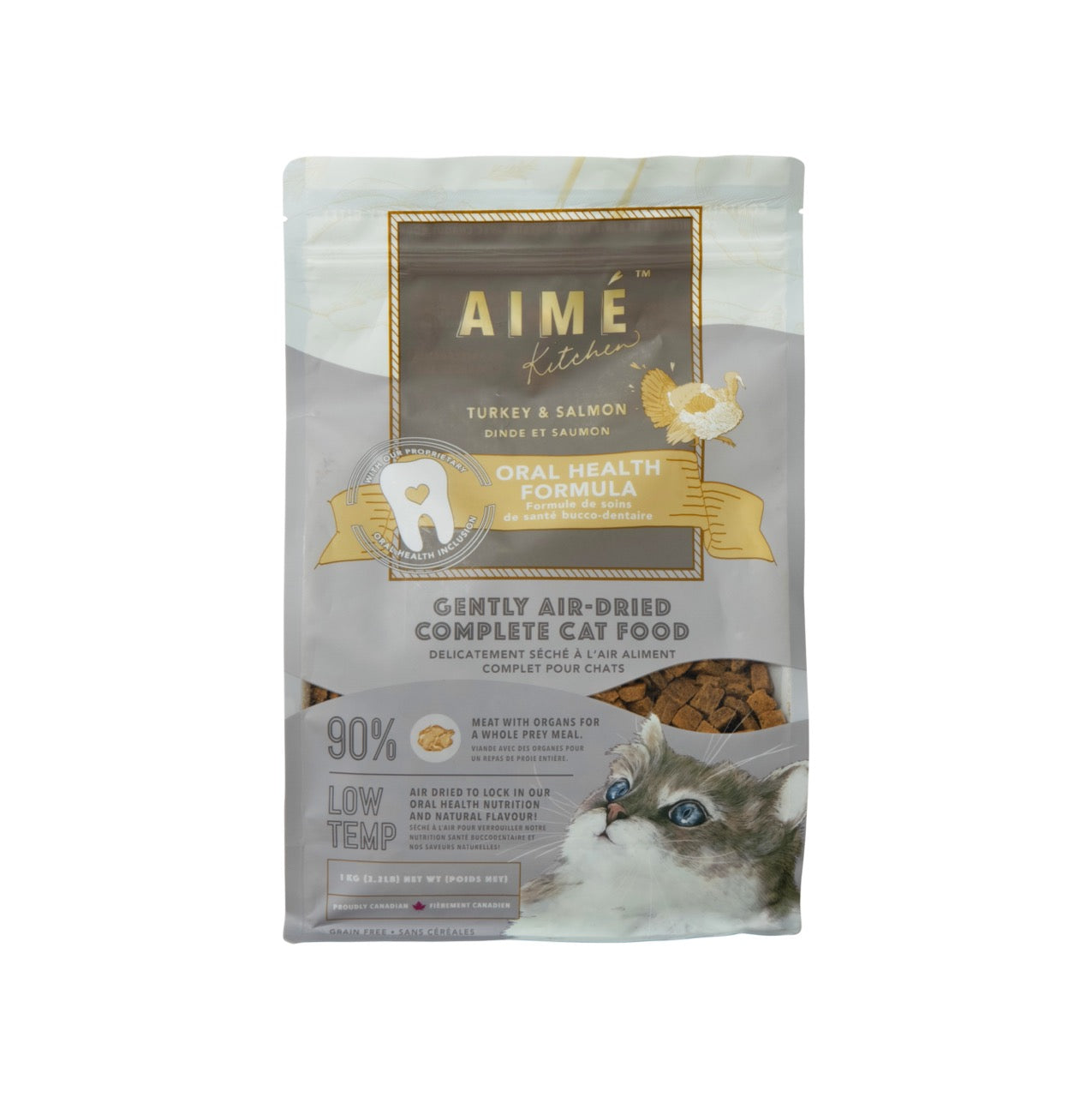 Aimé Kitchen愛美廚房 口腔強健配方貓風乾鮮肉主食糧系列