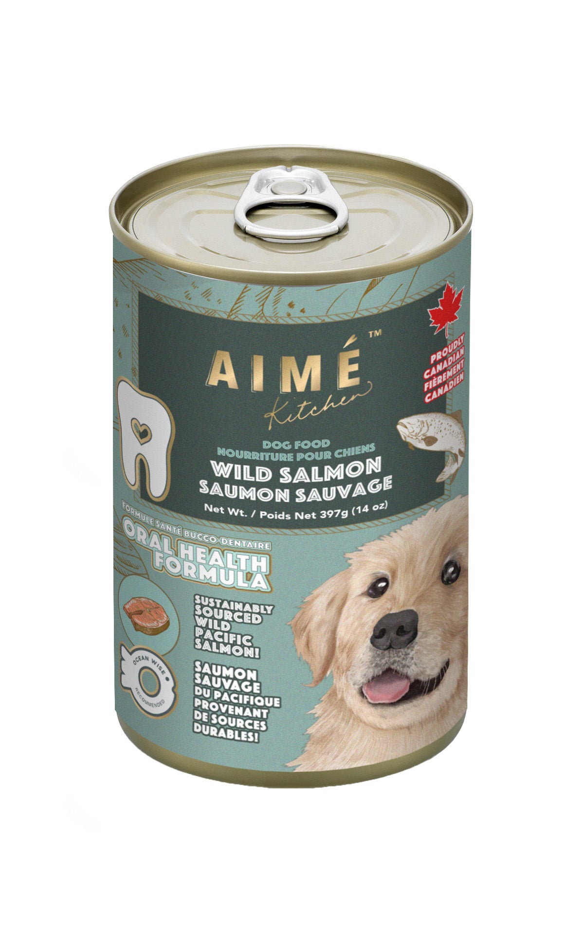 Aimé Kitchen愛美廚房 口腔強健配方狗肉醬主食罐系列397g