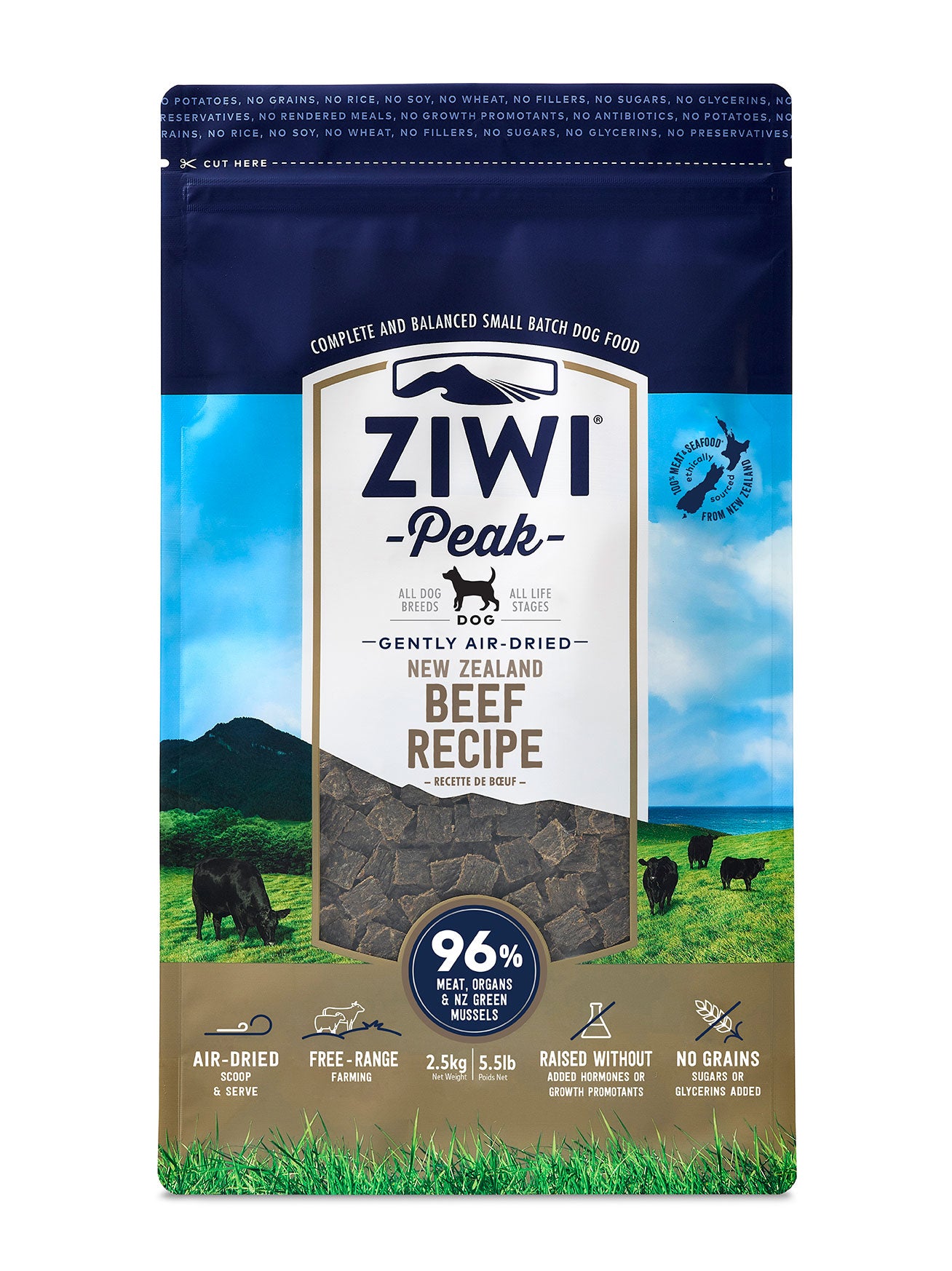ZiwiPeak顛峰 風乾狗糧系列 454g,1kg,2.5kg & 4kg