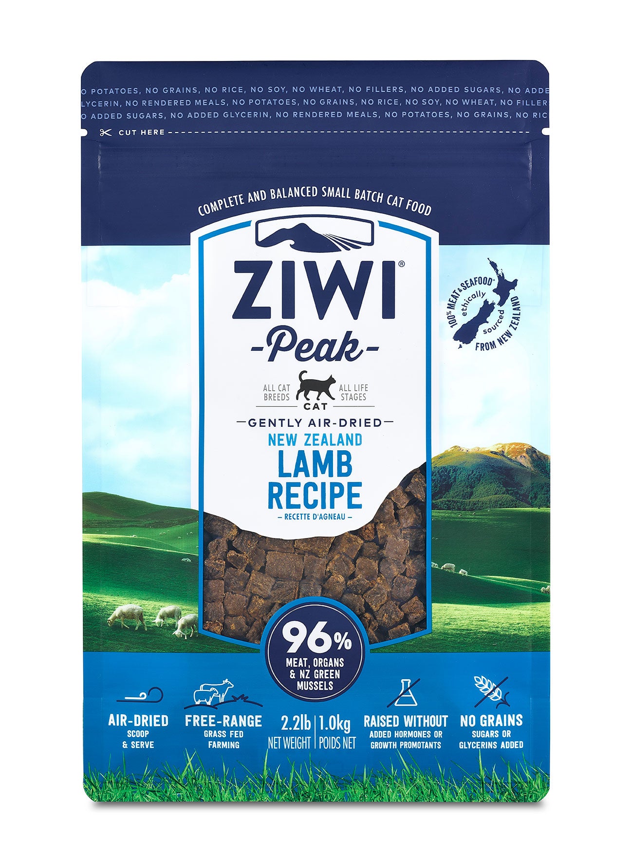 ZiwiPeak顛峰 風乾貓糧系列 400g&1kg