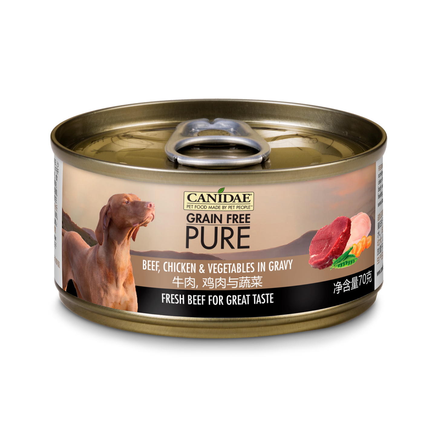 Canidae卡比 無穀物全犬主食罐頭 70g&156g
