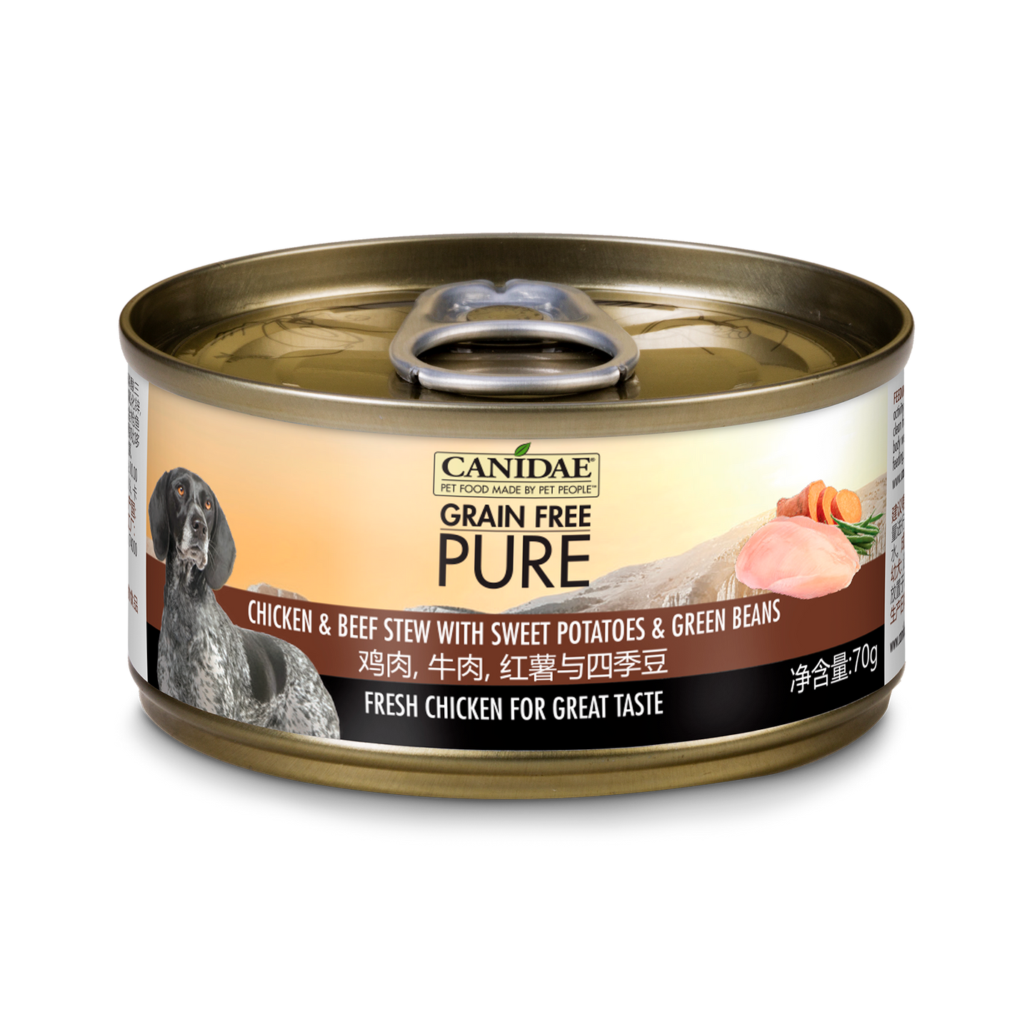 Canidae卡比 無穀物全犬主食罐頭 70g&156g