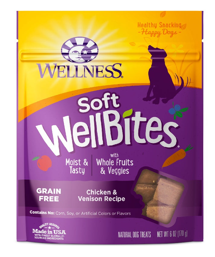 Wellness寵物健康 Wellbites狗零食嚼片6oz