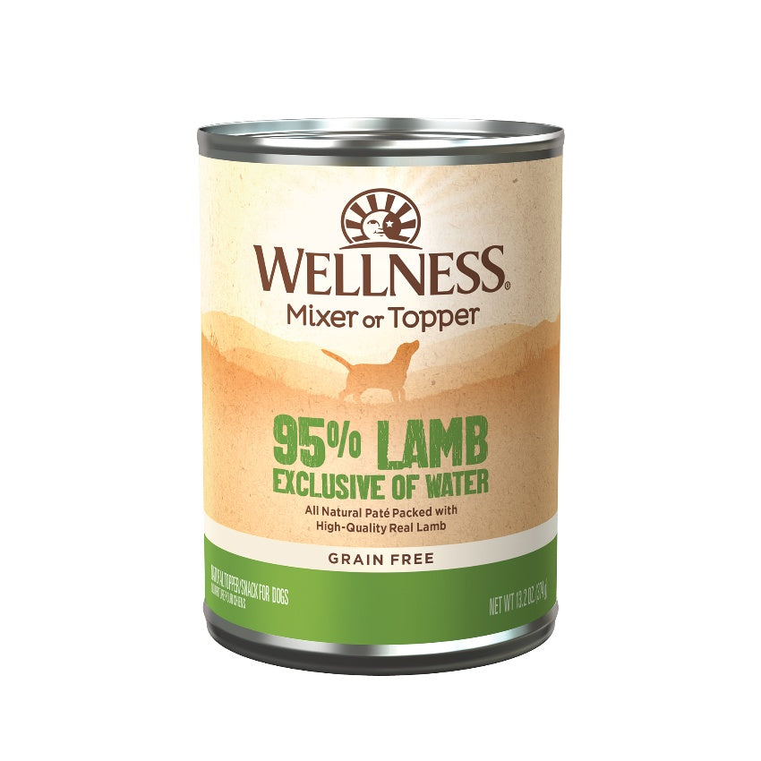 Wellness寵物健康 95%鮮肉狗副食罐系列13.2oz