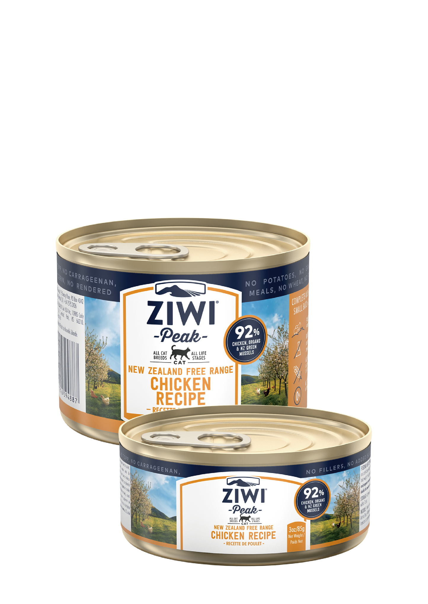 ZiwiPeak顛峰 鮮肉貓罐頭系列 85g&185g