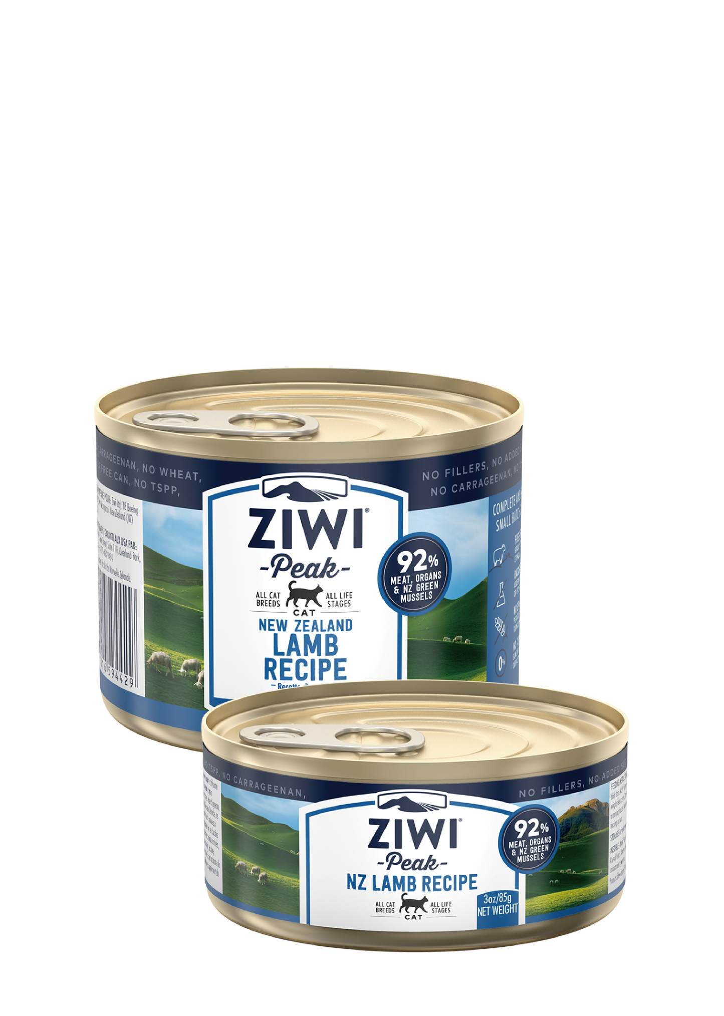 ZiwiPeak顛峰 鮮肉貓罐頭系列 85g&185g