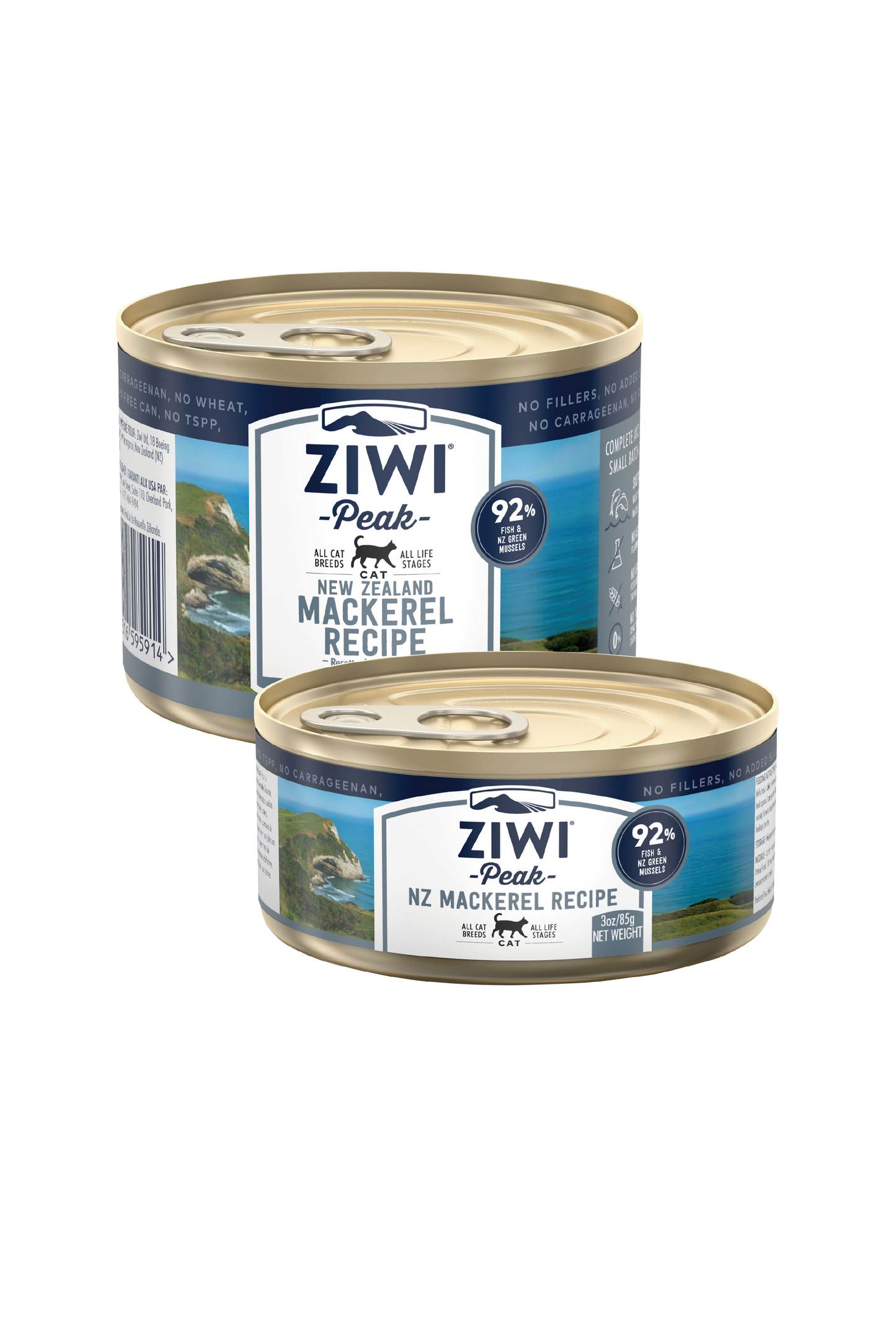 ZiwiPeak顛峰 鮮肉貓罐頭系列 85g&185g