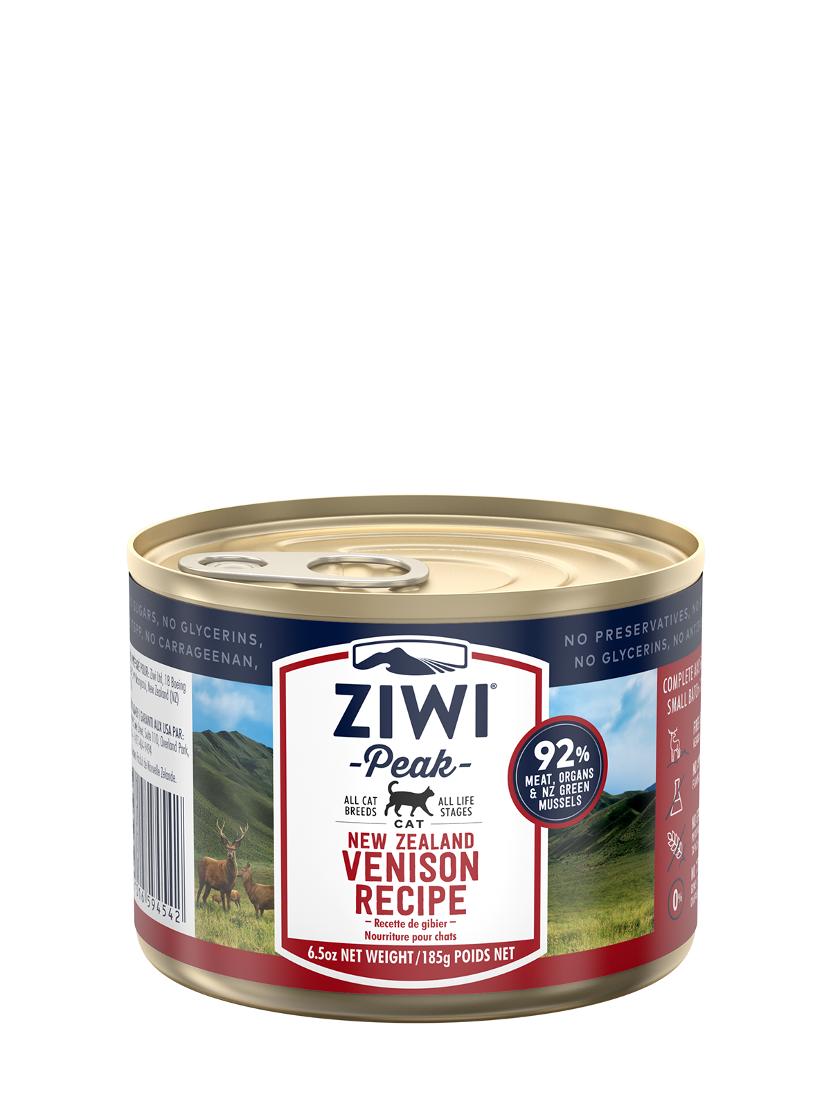 ZiwiPeak顛峰 鮮肉貓罐頭系列 85g&185g