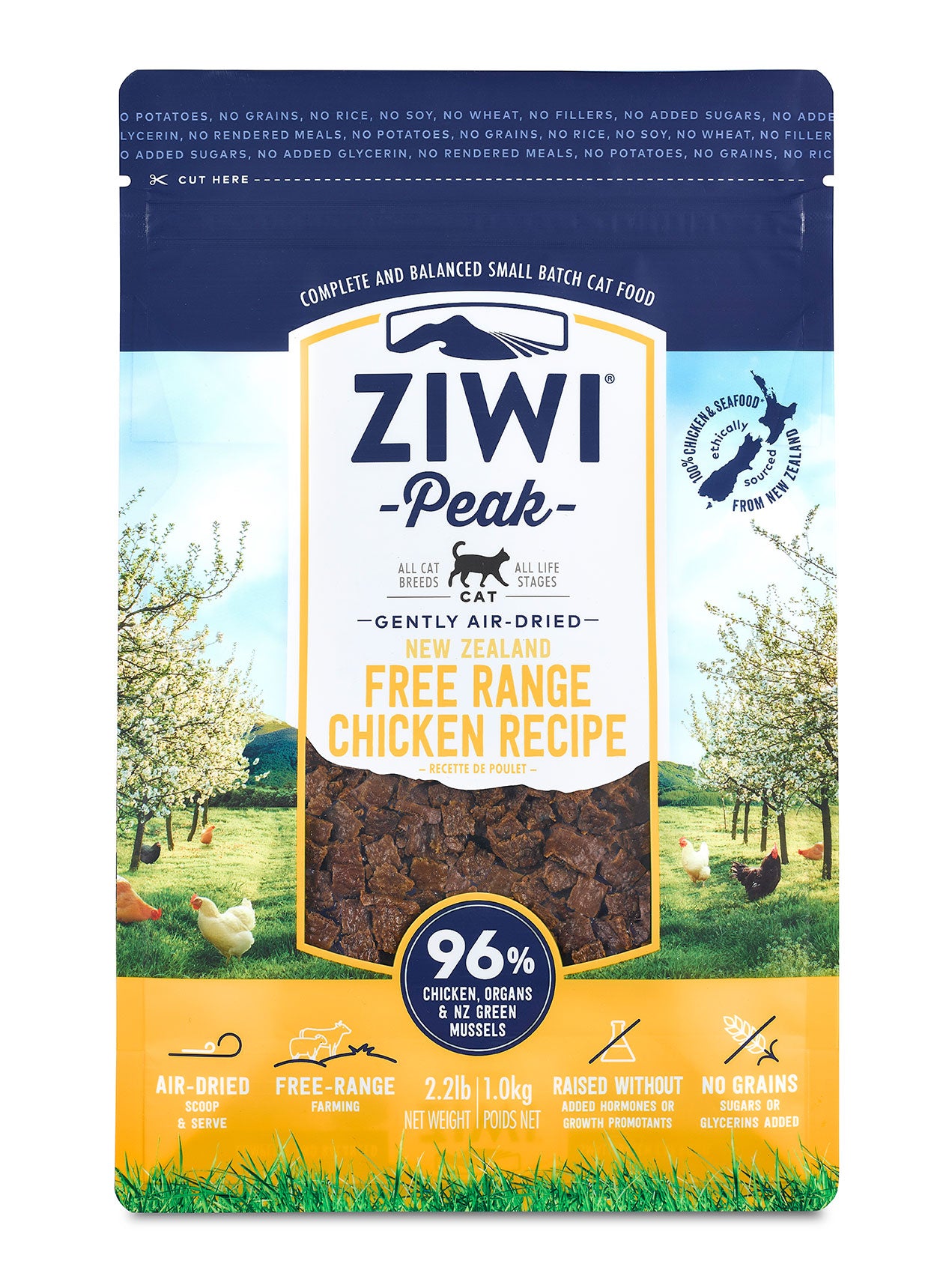 ZiwiPeak顛峰 風乾貓糧系列 400g&1kg