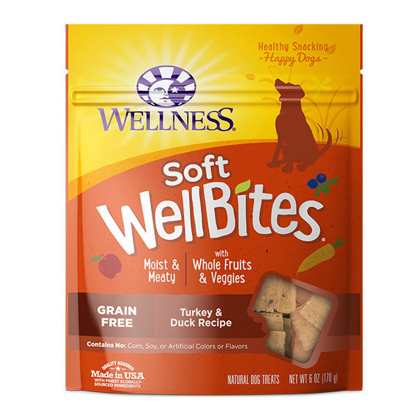 Wellness寵物健康 Wellbites狗零食嚼片6oz