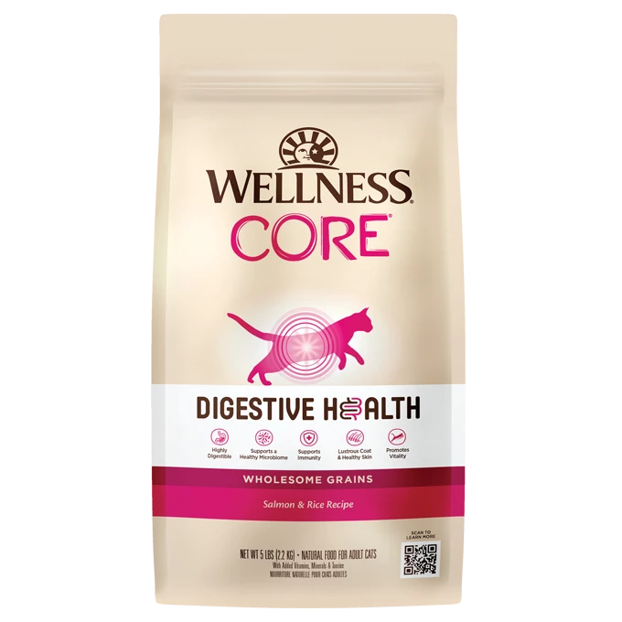 Wellness寵物健康 CORE Digestive Health高蛋白消化易無穀物貓乾糧系列