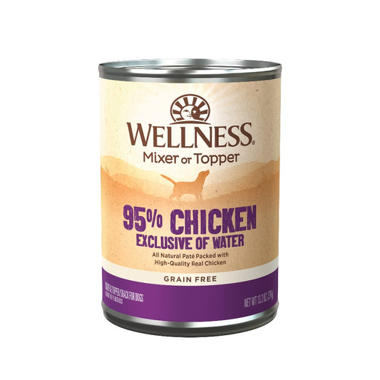Wellness寵物健康 95%鮮肉狗副食罐系列13.2oz