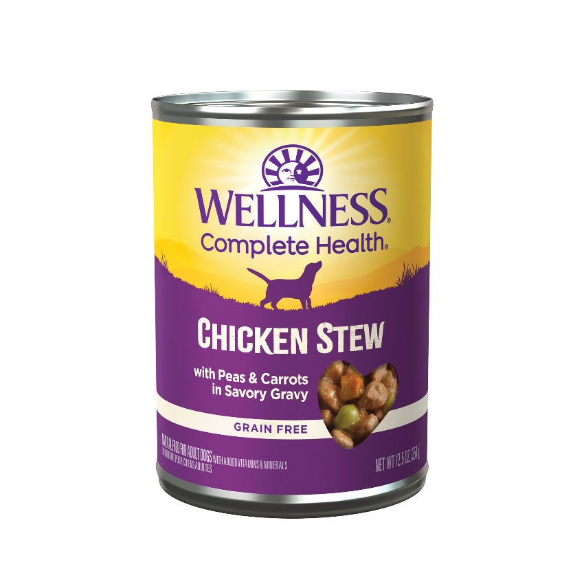 Wellness寵物健康 Complete Health Stews意式慢火燜燒燉肉狗主食罐系列12.5oz